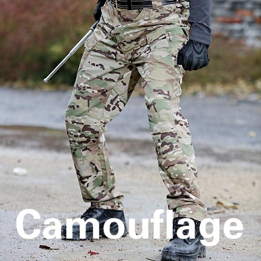 RC LADY Tactische overalls voor heren Casual broeken Police Combat Multi-pocket waterdichte broek Mannelijke militaire broek Outdoor wandelbroeken Grote maten S-4XL XXL camouflage