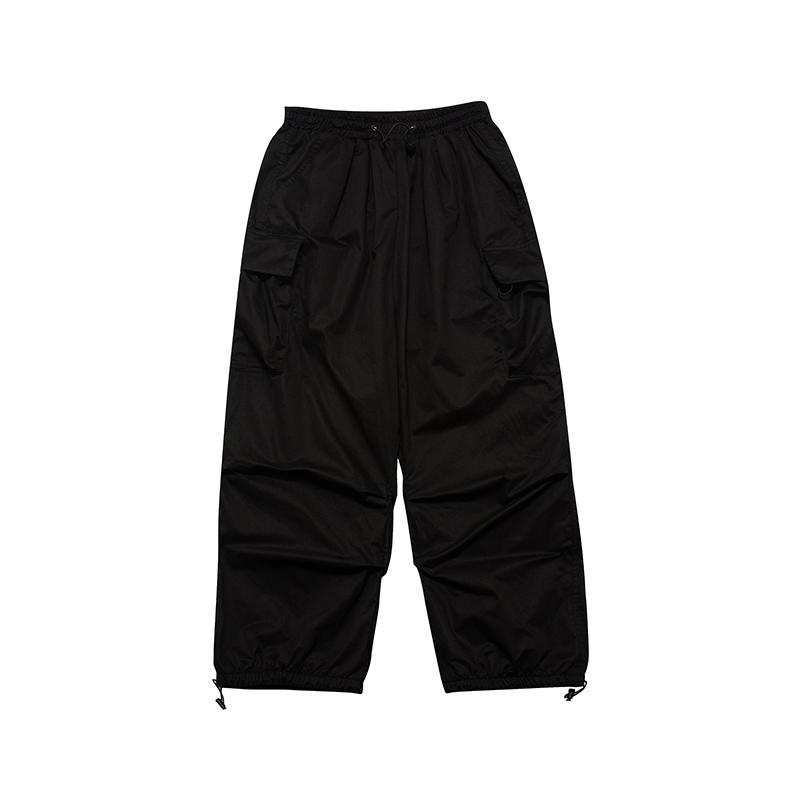 Trending Online Streetwear Lente Zomer Cargo Broek Mannen Harajuku Casual Heren Broek Elastische Taille Wijde Pijpen Joggers Voor Man XXL