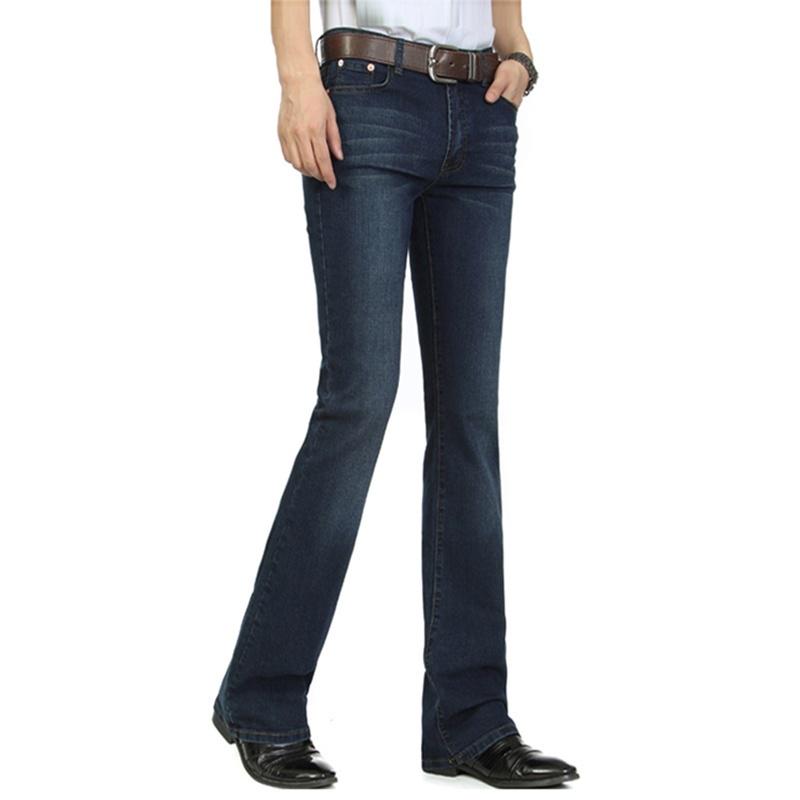 YM-Women Clothing2 Heren Denim Bootcut Broek 70s Western Cowboy Bell Bottoms Flared Jeans Broek Casual Plus Size 32