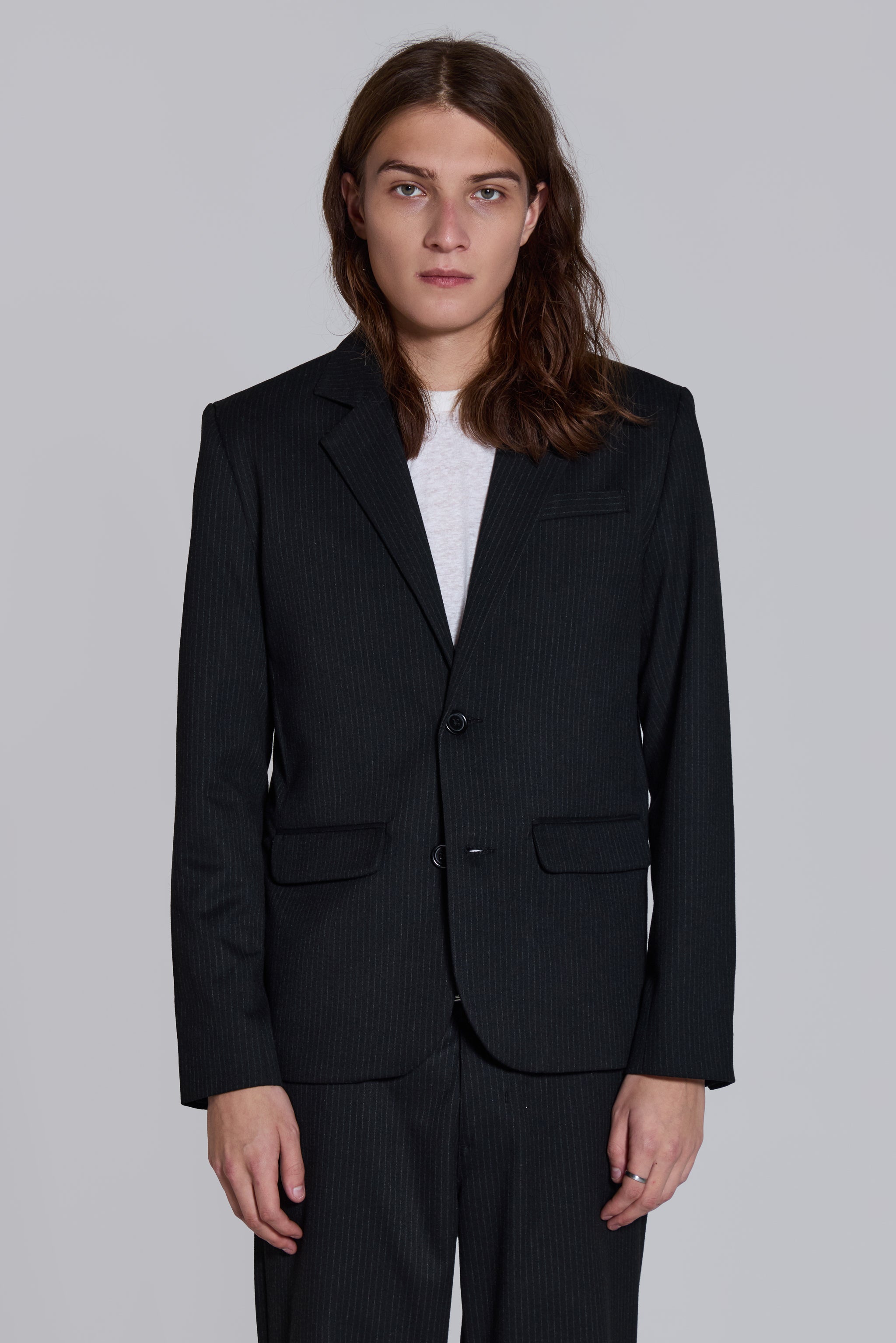 Jaded Man Libertine Pinstripe Slim Fit Blazer