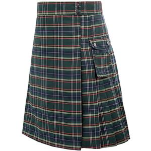 JunChengMY Nieuwe Schotse traditionele Highland Plaid-jurk Festivaljurk Heren Plaid Contrast Geplooide Rok 4XL