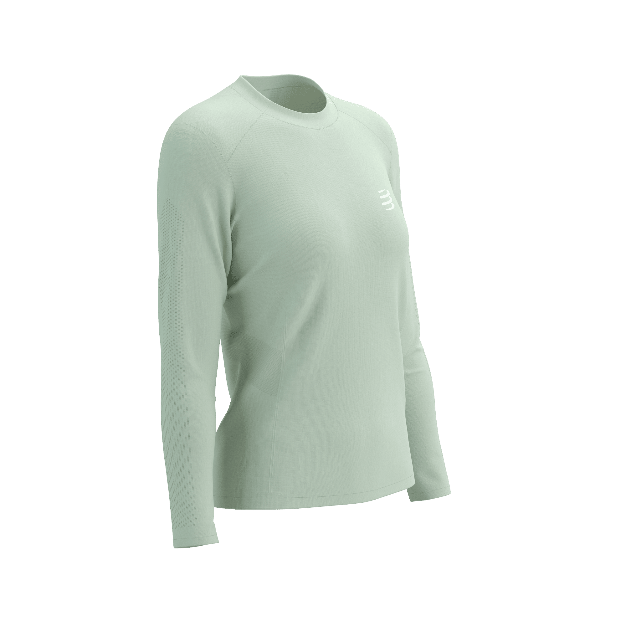Compressport Performance ls tshirt dames - GROEN - Dames