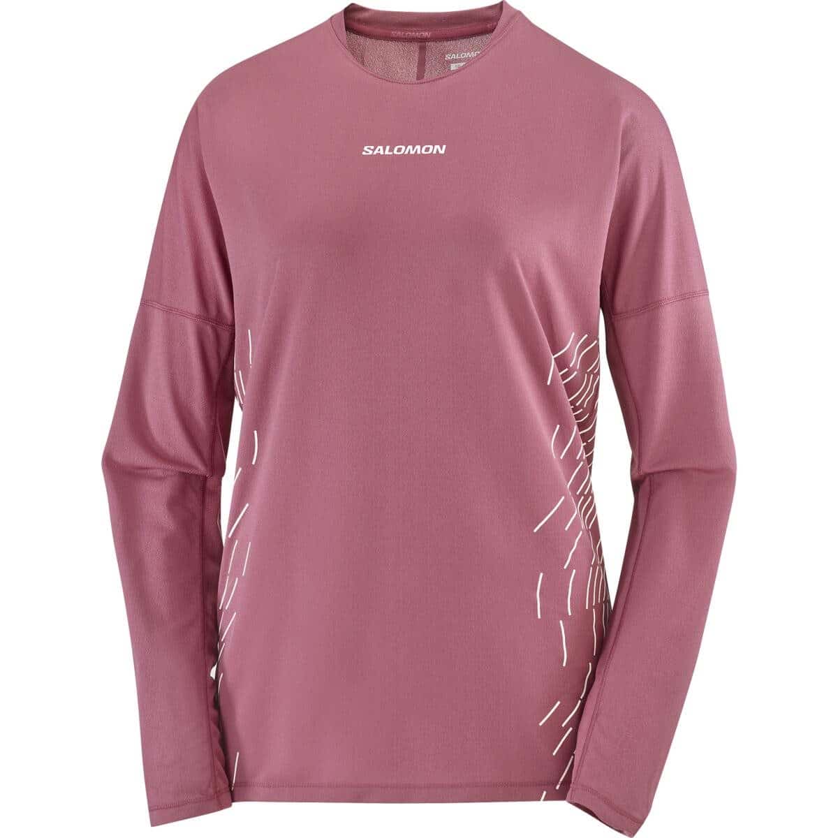 Salomon Sense aero ls tee gfx dames - Multi - Dames