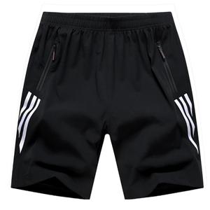 Plus Size Men Clothing 8xl zomer plus size shorts heren sport vijf punten losse broek dikke strandbroek 8XL zwart