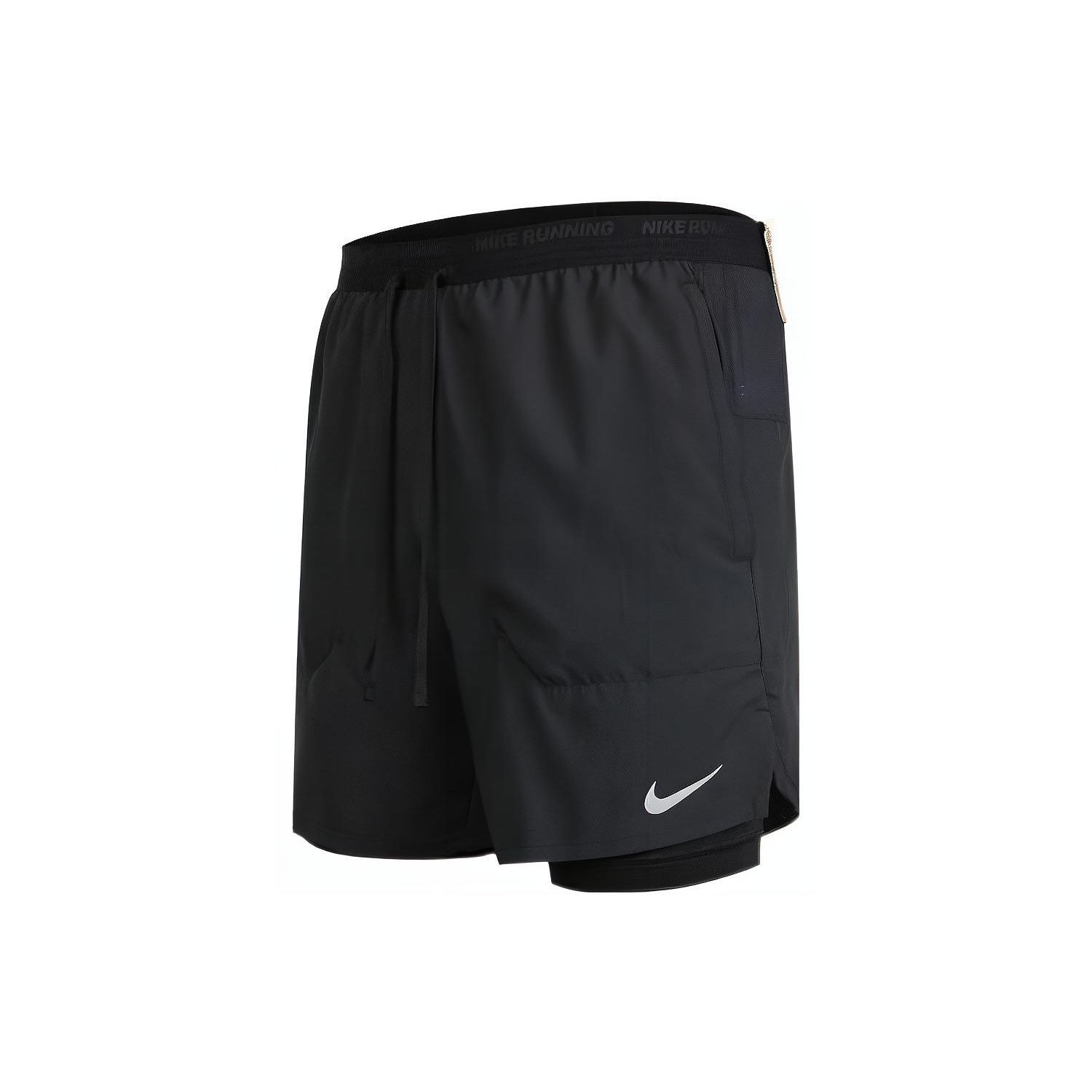 Nike Dri-Fit Ademend Sneldrogend Hardlopen Training Casual Shorts Heren Onderstukken Zwart DM4760-010 S
