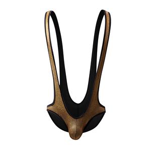 Chicago Rose Sexy broeken voor heren, modieuze shorts, jeans, bedrukte grote maten laag getailleerde elastische onderkleding XL goud