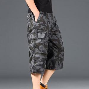 Bestnify apparel Heren Werkbroeken Casual Shorts met Zakken Heren Knielange Zomer Sport Shorts M veelkleurig