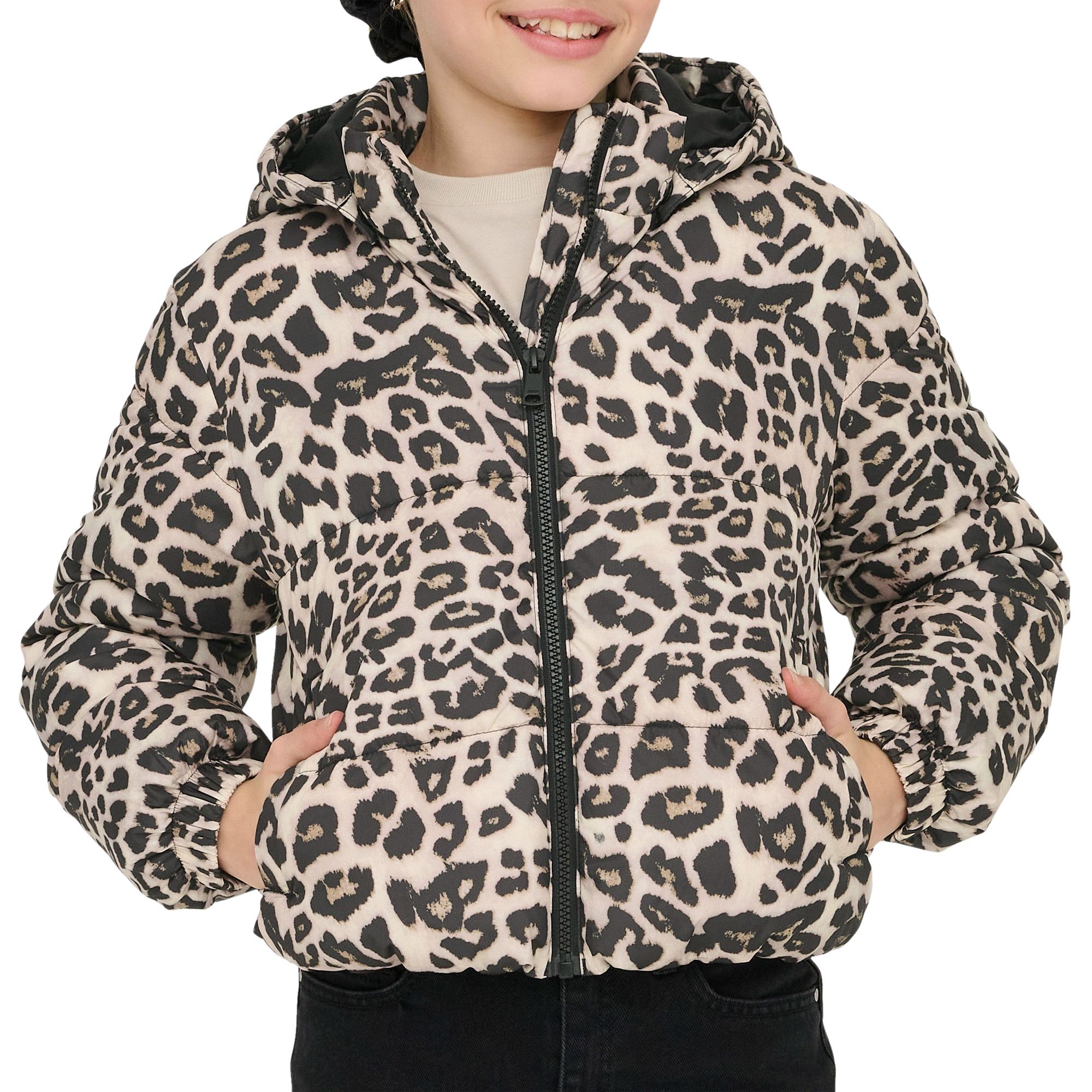 Kids Only Dalia AOP Short Puffer Winterjas Meisjes