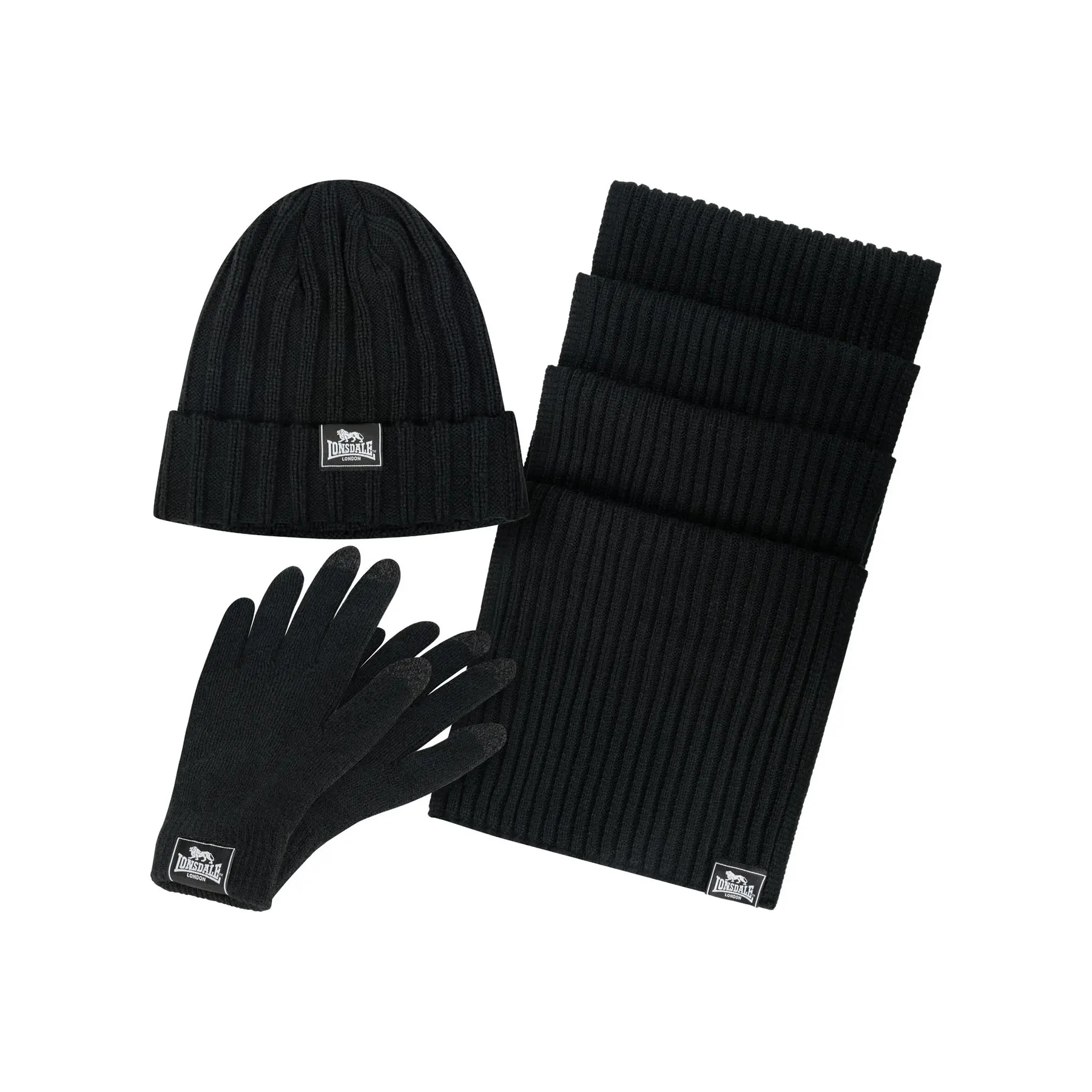 Lonsdale Beanie ACOMB (3 stuks)