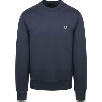 Fred Perry Sweater  Sweater Logo Navy