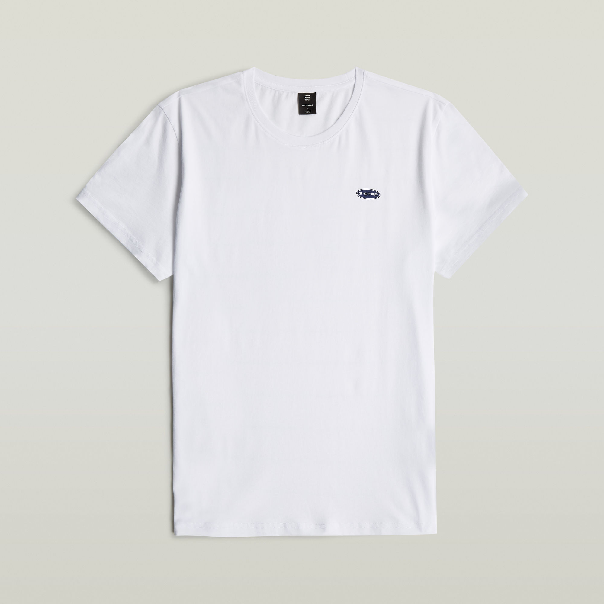 G-Star RAW Chest Logo T-Shirt - Wit - Heren