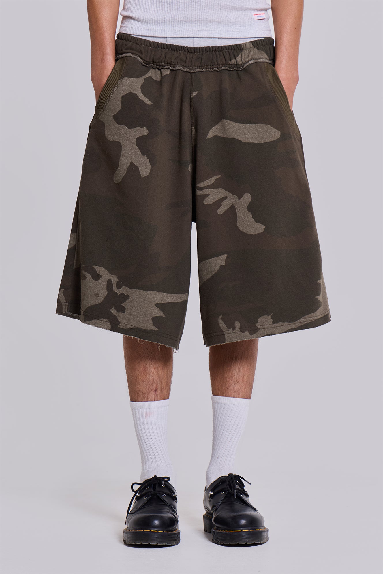 Jaded Man Camo Monster Jogger Shorts