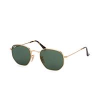 Ray-Ban Hexagonal RB3548N Zonnebril - Rechthoekig Goud - Glazen met sterkte beschikbaar