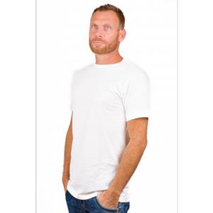 Alan Red T-Shirt Derby White (two pack)