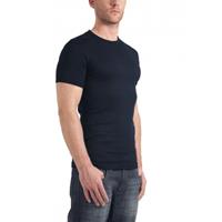 Garage Basic T-Shirt Round Neck Blue Semi Bodyfit ( art 0301)