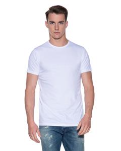 Slater Basic Fit T-Shirt Round Neck White Two Pack ( art 7500)