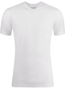 Slater Basic T-Shirt V- neck White Two Pack ( art 3500)