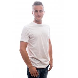 Slater T-Shirt Basic O-neck white EXTRA LONG Two Pack ( art 2700)