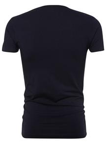 Slater Stretch T-Shirt Round neck Black Two Pack ( art 6520)