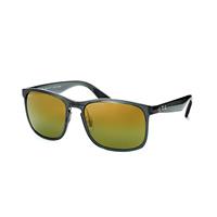 Ray-Ban Chromance RB4264 Heren Zonnebril - Rechthoekig Zwart - Spiegel glazen - Glazen met sterkte beschikbaar