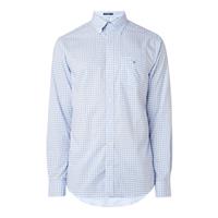 Gant The Broadcloth regular fit overhemd met ruitdessin