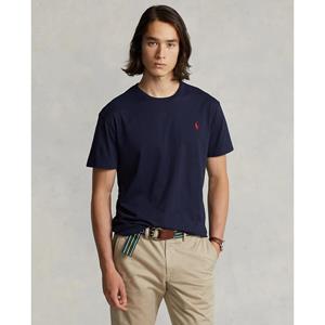 Ralph Lauren T-shirt met ronde hals in marineblauw