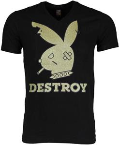 Mascherano T-shirt Korte Mouw T-shirt - Destroy