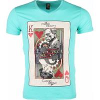 Mascherano T-shirt Korte Mouw T-shirt - James Bond Casino Royale Print