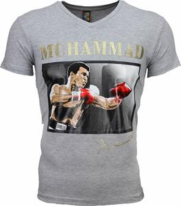 Mascherano T-shirt Korte Mouw T-shirt - Muhammad Ali Glossy Print