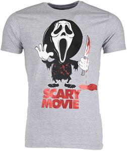 T-shirt Korte Mouw Local Fanatic Scary Movie