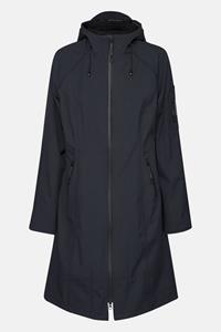 Rains Dames Overcoat - Blue