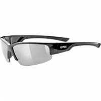 Uvex Sportbrille "Sportstyle SGL 215", 100 % UV-Schutz, schwarz, OneSize