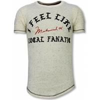 Local Fanatic T-shirt Korte Mouw Longfit T-Shirt - I Feel Like Muhammad