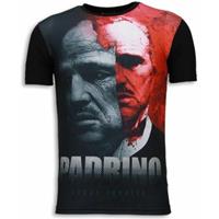 Local Fanatic T-shirt Korte Mouw  El Padrino Digital Rhinestone