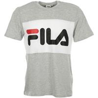 Fila T-Shirt Herren DAY TEE 681244 A068 Mehrfarbig Light Grey Mel Bros Bright White