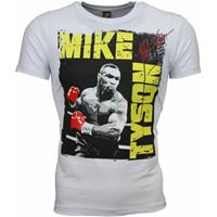 Mascherano T-shirt Korte Mouw T-shirt - Mike Tyson Glossy Print