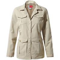 Craghoppers Damen Nosilife Lucca Jacke Beige)