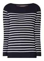 TOMMY HILFIGER Streifenpullover »HERITAGE BOAT NECK SWEATER« im klassischem Ringeldessin