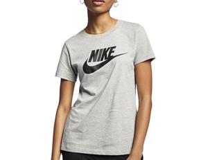 Nike Essential Futura Short Sleeve T-Shirt Dames - Grijs - Dames