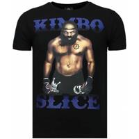 Local Fanatic T-shirt Korte Mouw  Kimbo Slice Rhinestone