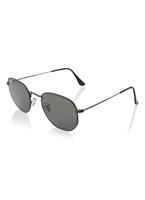 Ray-Ban Zonnebril Vierkant unisex gepolijst zwart groen gepolariseerd zeshoekige rb3548n | Sunglasses
