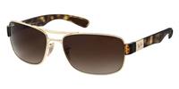 Ray-Ban Ray Ban Rb3522 Heren Sunglasses Gläser: Bruin, Frame: Tortoise - RB3522 001/13 61-17