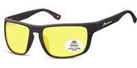 Montana Sport Unisex Zwart Revo Spiegel Gepolariseerd SP314