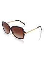 MICHAEL KORS MK2024 | Damen-Sonnenbrille | Eckig | Fassung: Kunststoff Havanna | Glasfarbe: Braun