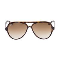 Ray-Ban Cats RB4125 Zonnebril - Piloot Havana - Glazen met sterkte beschikbaar