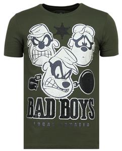 Local Fanatic T-shirt Korte Mouw Beagle Boys - Grappige T shirt Mannen - 6319G