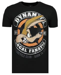Local Fanatic T-shirt Korte Mouw Dynamite Coyote - Bedrukte T shirt Heren - 6320Z