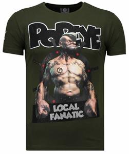 Local Fanatic T-shirt Korte Mouw The Sailor Man - Rhinestone T-shirt