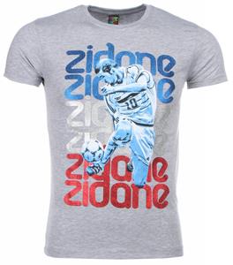Mascherano T-shirt Korte Mouw T-shirt - Zidane Print