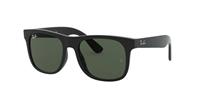 Ray-Ban Junior Ray Ban Rj9069s Uniseks Sunglasses Gläser: Groen, Frame: Zwart - RJ9069S 100/71 48-16